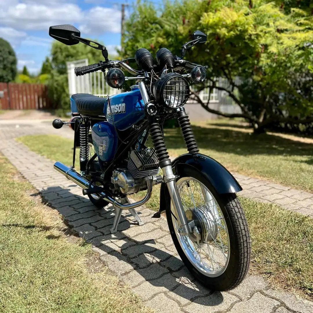 Simson S 51 full Blauw - 1