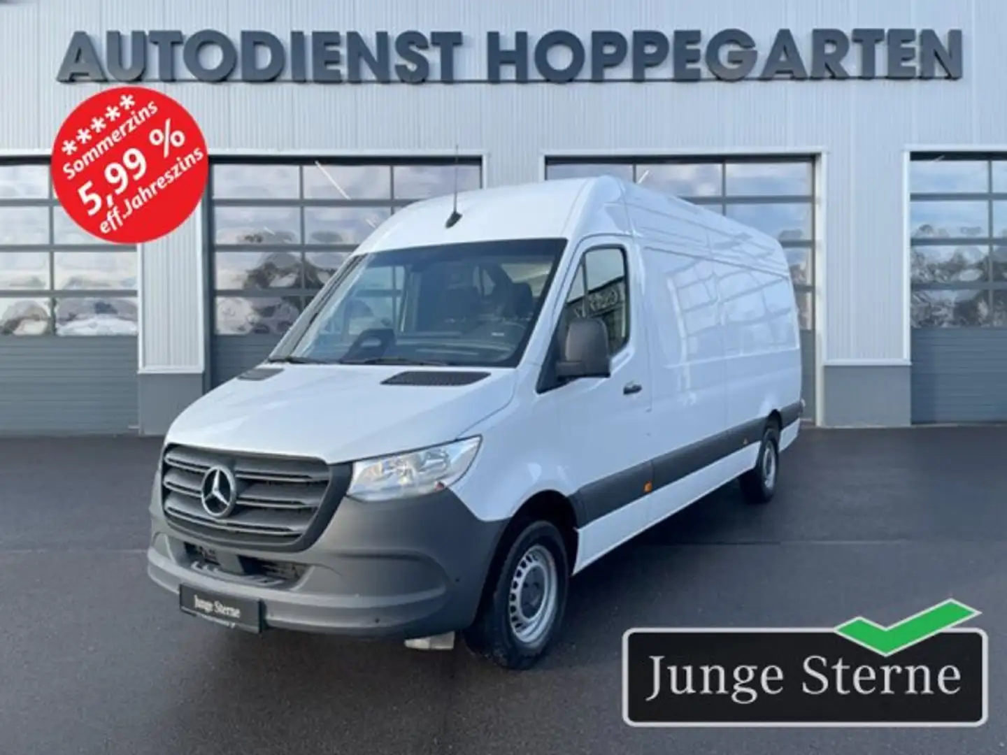 Mercedes-Benz Sprinter 317 CDI KA PRO L3H2 Blanc - 1
