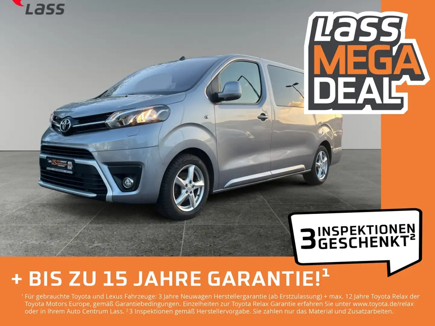 Toyota Proace Verso 2.0 D4D L2 Shuttle Comfort Argent - 1