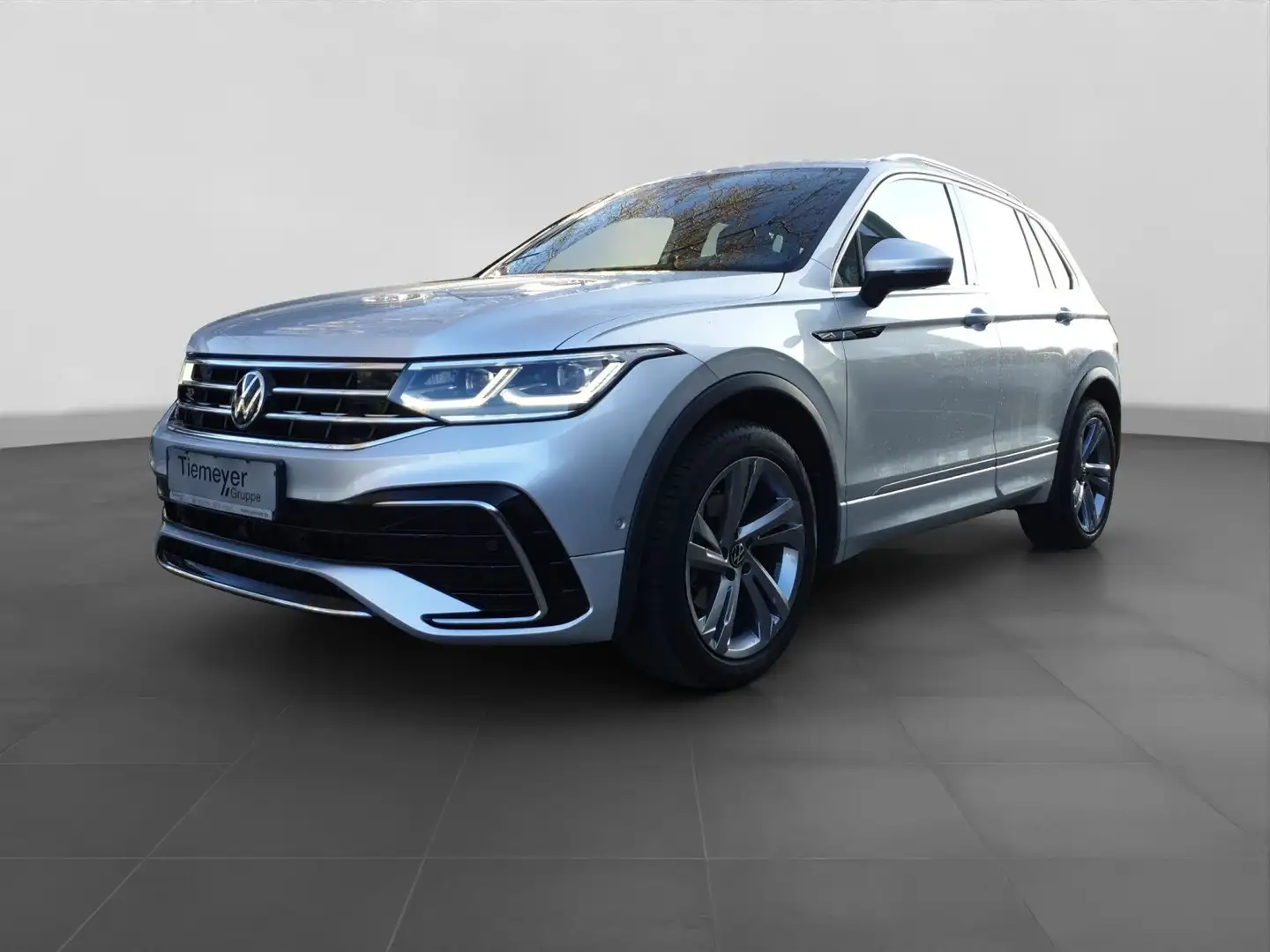 Volkswagen Tiguan 2.0 TDI DSG R-LINE LM19 ASSISTENZ+ MATRIX Silber - 2