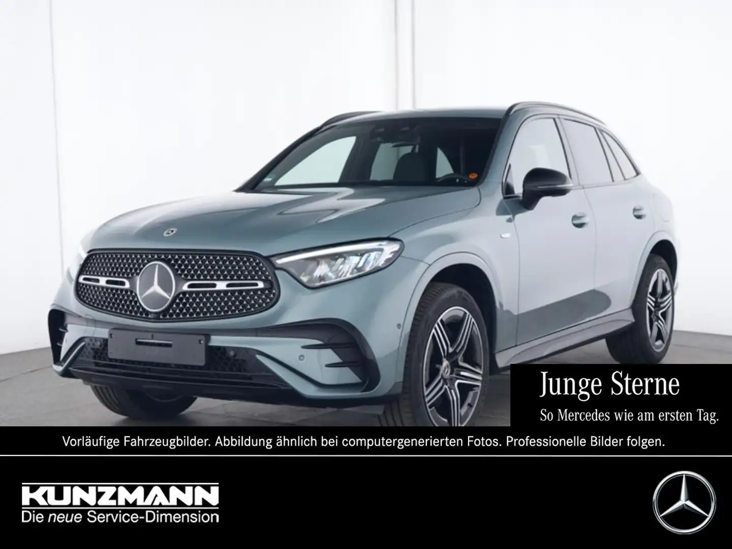 Mercedes-Benz GLC 300 e 4M AMG Night Distronic Memory Kamera Silber - 1