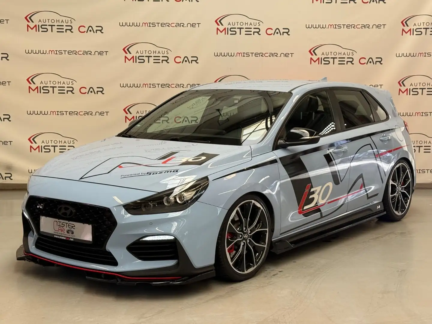 Hyundai i30 N Performance NAVI/LED/KAM/KLAPPE/SPUR/19ALU Bleu - 1