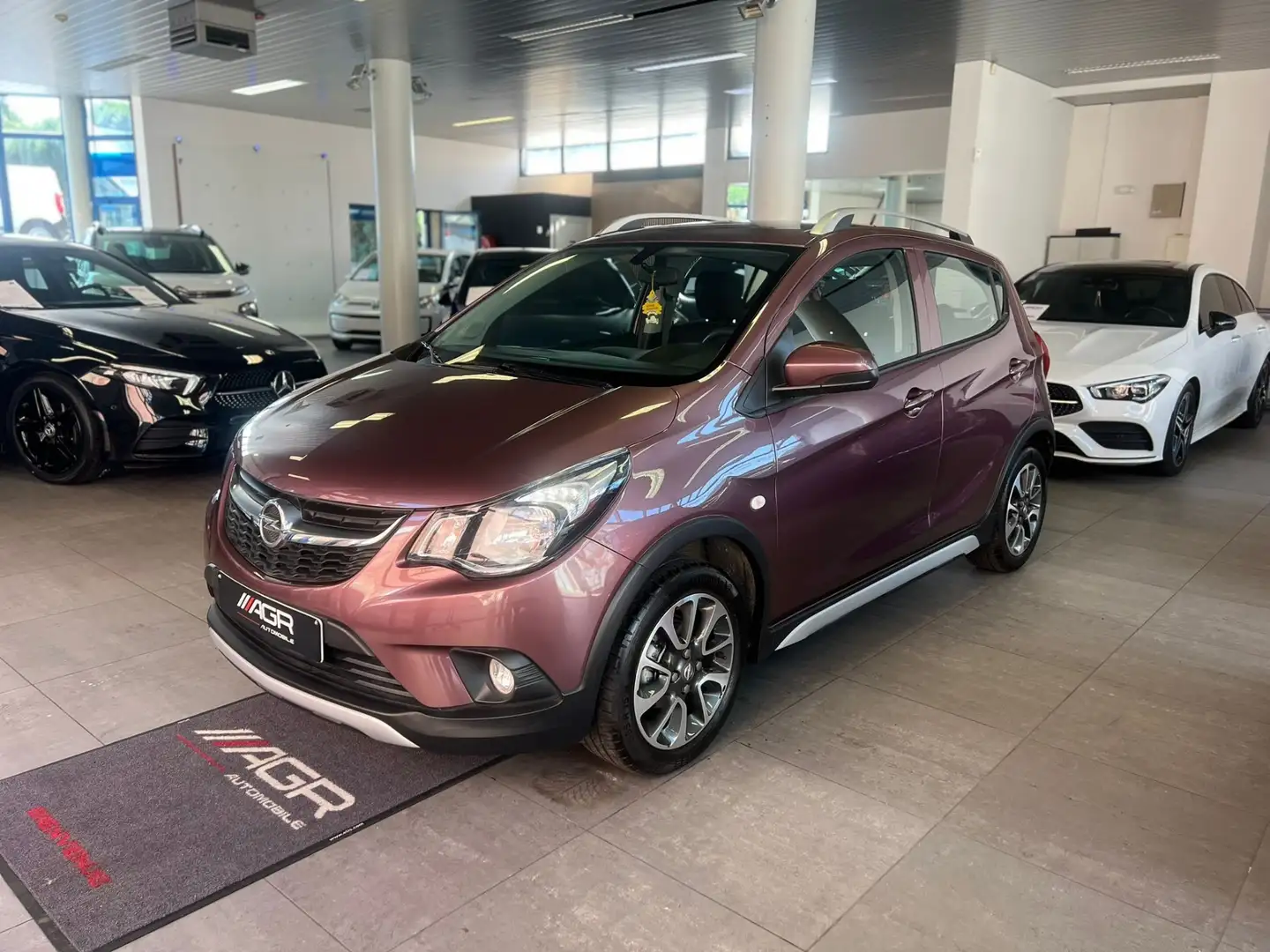 Opel Karl SEULEMENT 37 000 KM TOP ETAT Violet - 1