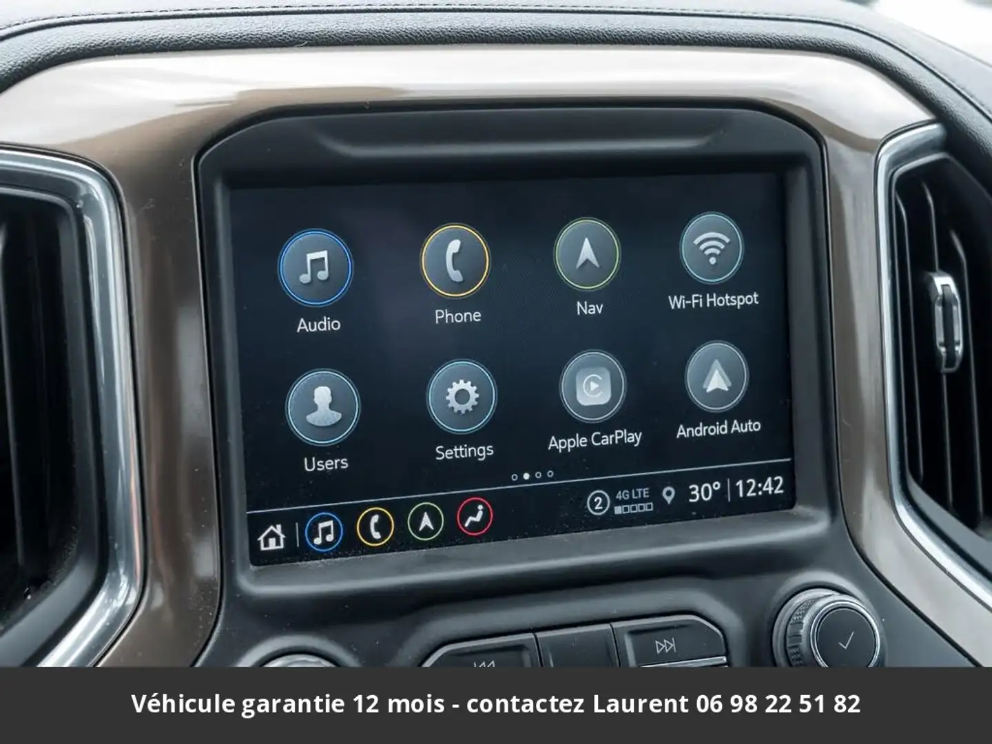 Chevrolet Silverado High Country Crew Cab 4X4 Tout compris hors homologation 4500e Bleu - 2