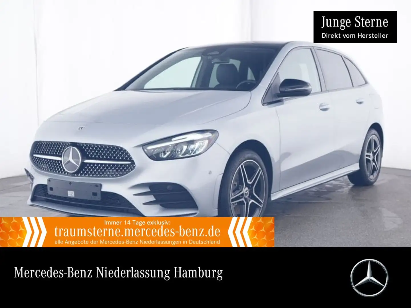 Mercedes-Benz B 250 e AMG+NIGHT+PANO+LED+KAMERA+TOTW+KEYLESS+8G Stříbrná - 1