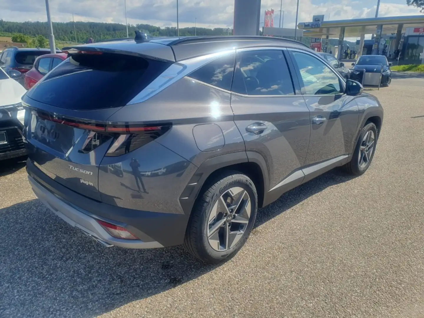 Hyundai TUCSON NX4 GO Plus 1,6 T-GDi PHEV 4WD AT t5pu1-PP1 Gris - 2