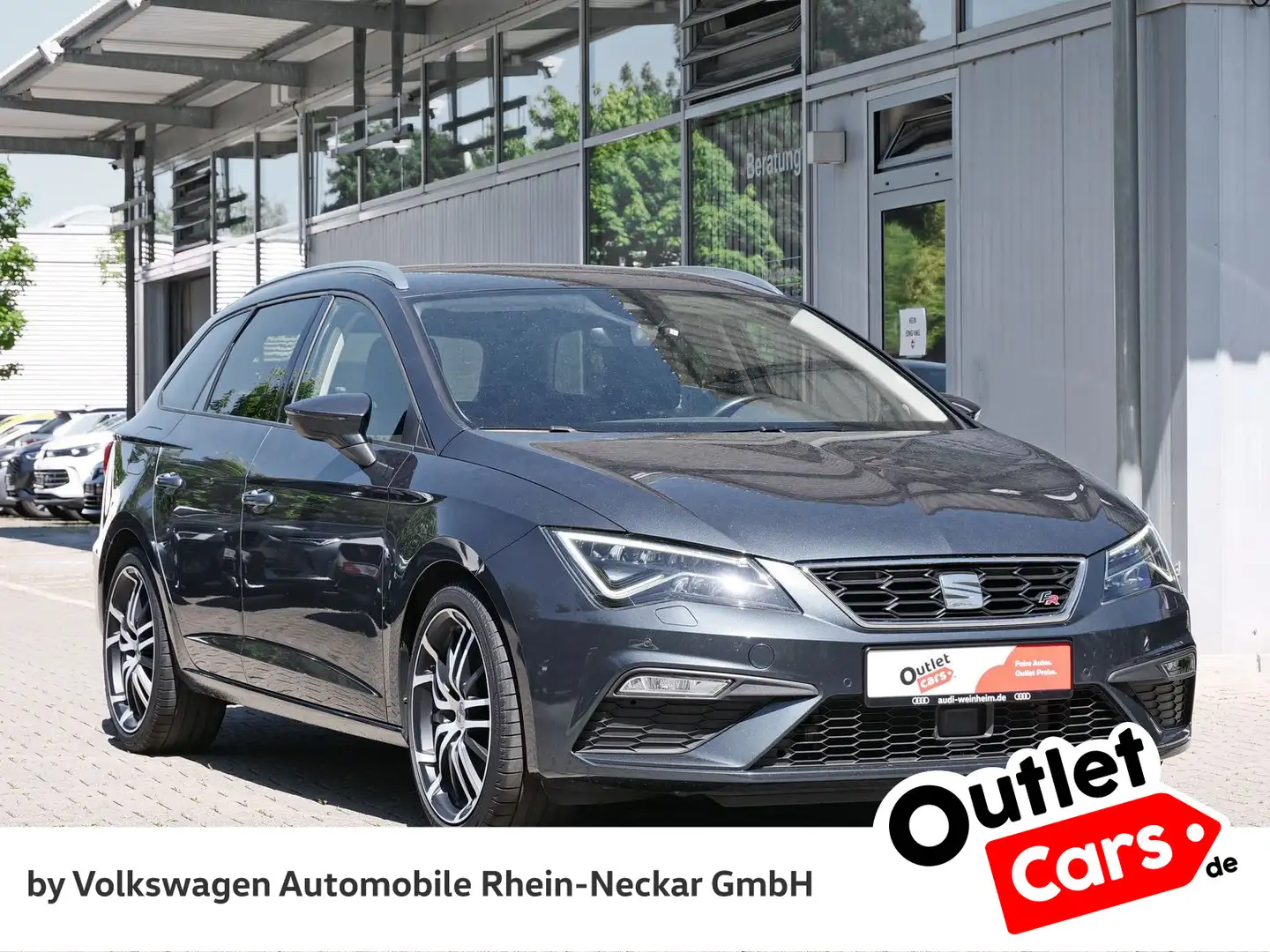 SEAT Leon ST 2.0 TSI FR DSG LED PDC Virtual Cockpit u Grijs - 2