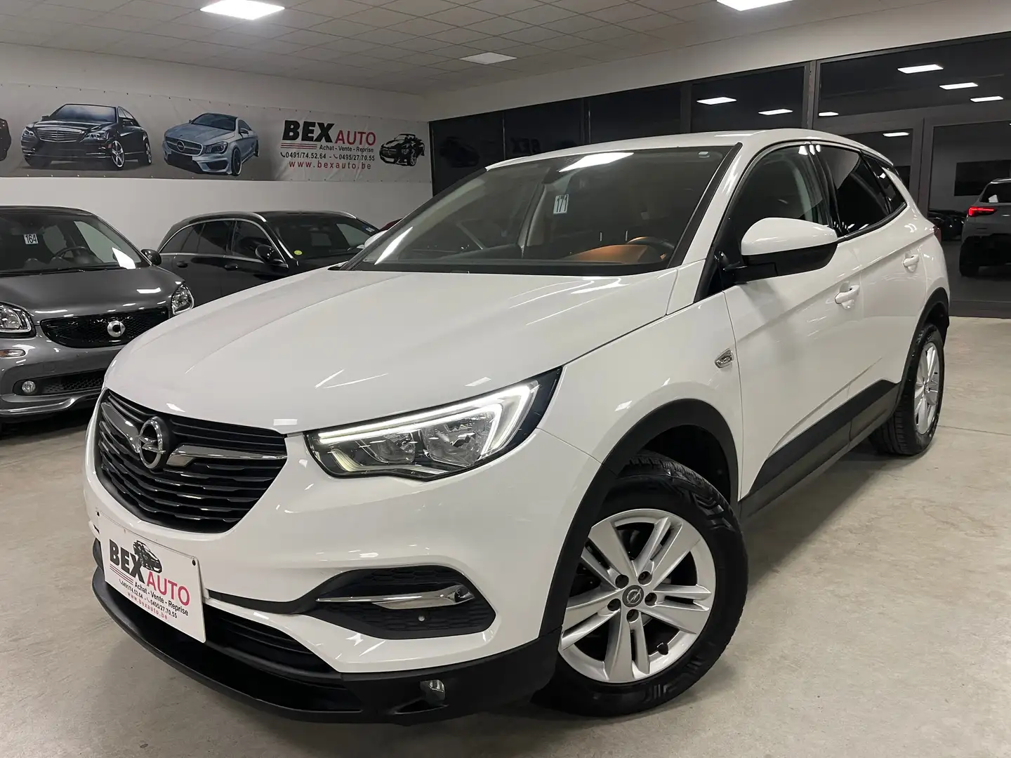 Opel Grandland X 1.6CDTI*1ERPROP*GARANTIE12MOIS*CLIM*ETAT SHOW ROOM Bianco - 1