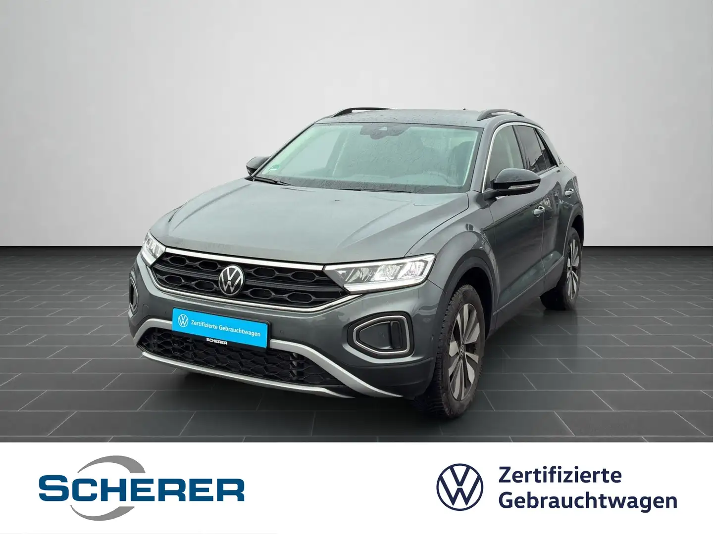 Volkswagen T-Roc GOAL 1.5 TSI DSG LED NAVI REAR VIEW ACC AP Grau - 1