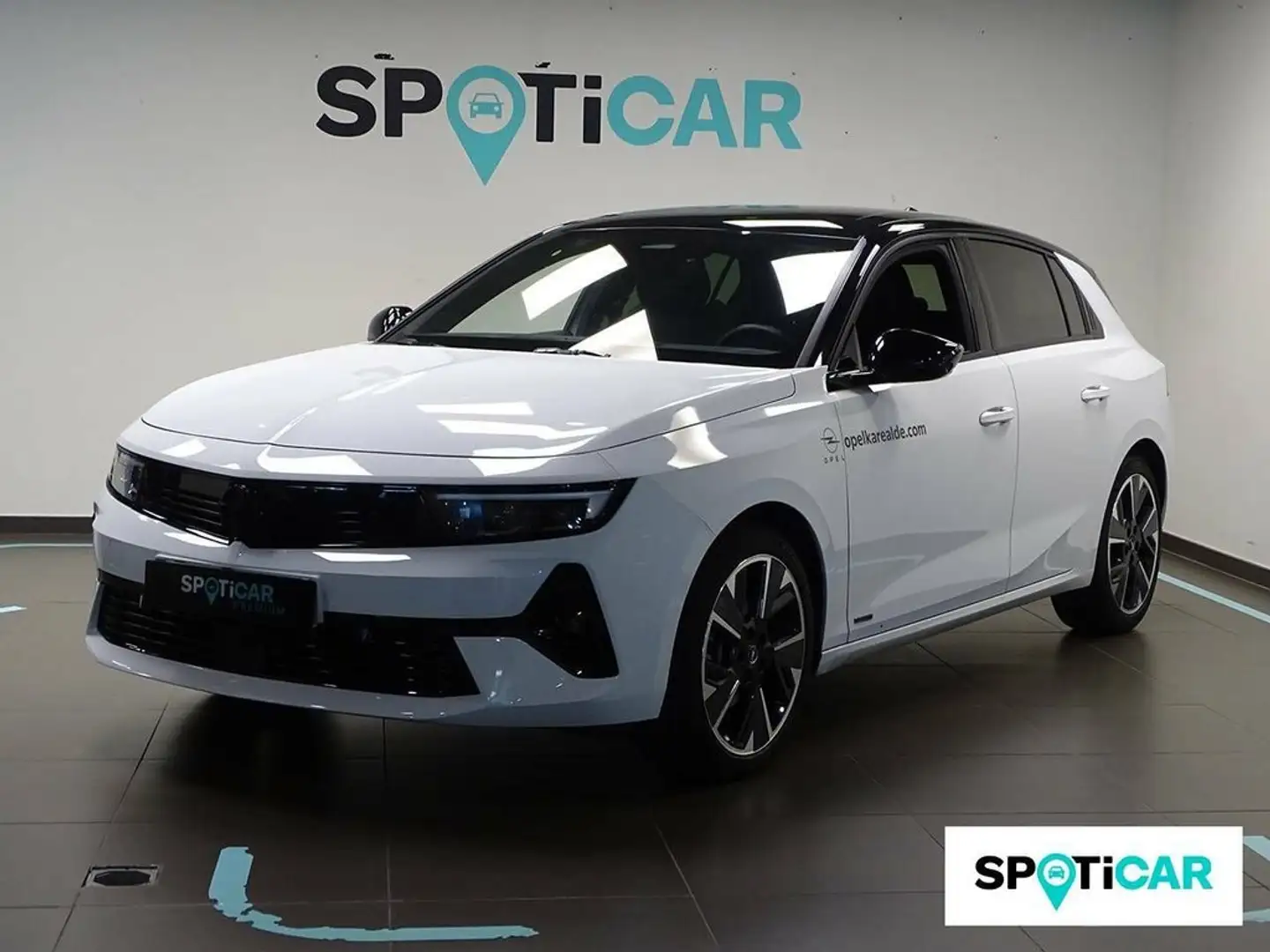 Opel Astra 54kWh Auto GS Weiß - 1