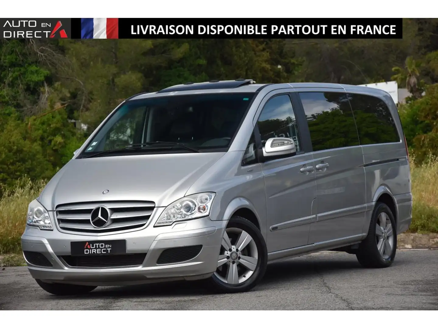 Mercedes-Benz Viano Viano Long 2.2 CDI BlueEfficiency - 163 - BVA  LON Gris - 1