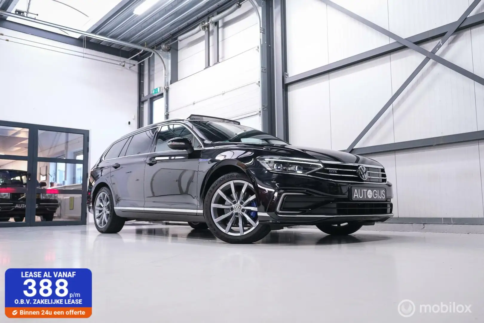 Volkswagen Passat Variant 1.4 TSI PHEV GTE | Pano | IQ LED | ERGO | Adaptive Zwart - 1