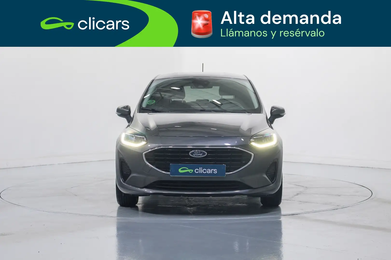 Ford Fiesta 1.1 Ti-VCT Trend Gris - 2
