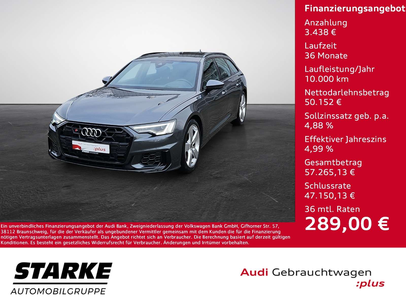 Second hand Audi S6 3.0