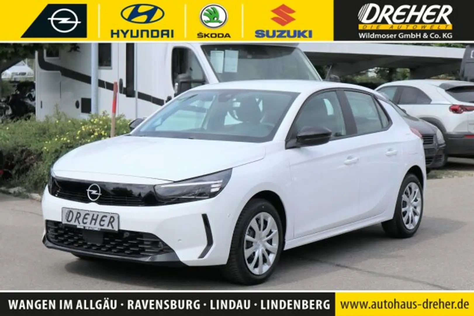 Opel Corsa Corsa Edition Klima/LED/SH/Allwetterreifen BC/eFH. Weiß - 1