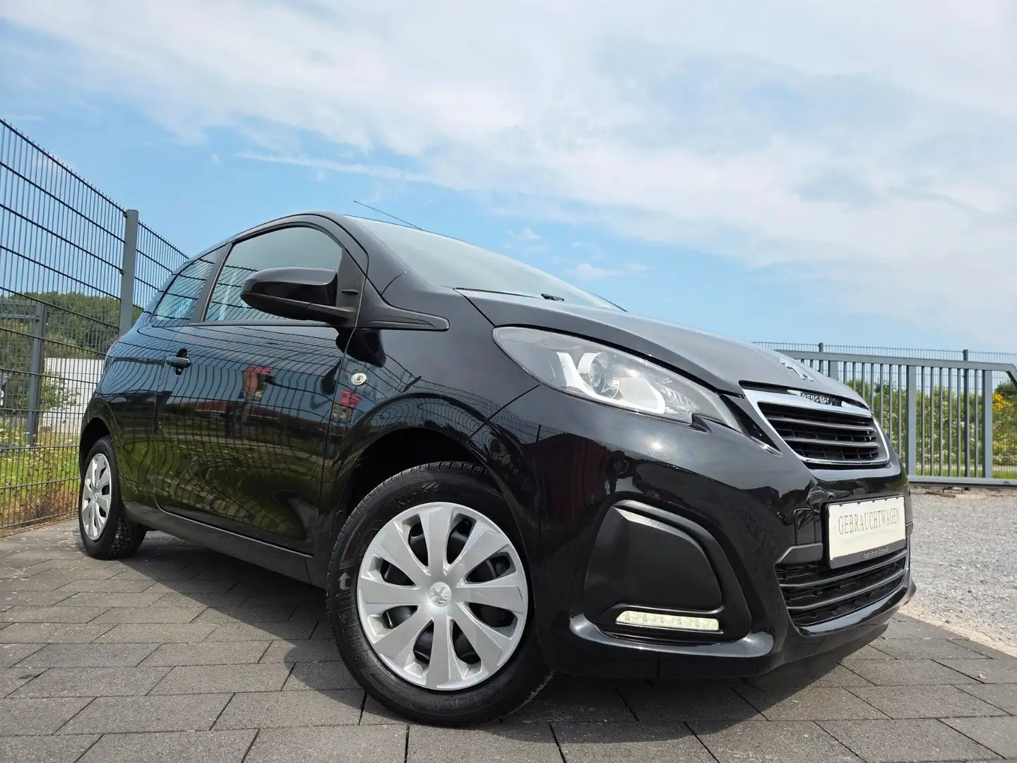 Peugeot 108 Active Aus 1 Hand / erst23Tkm/ Kfz-Str 20,- Noir - 1