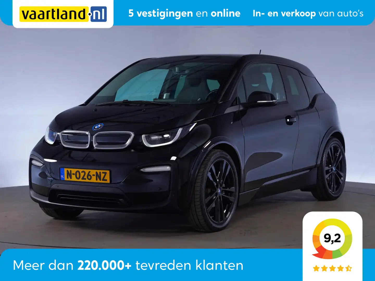 BMW i3 Dark Shadow Edition 120Ah 42 kWh [ LED Navi Camera Noir - 1