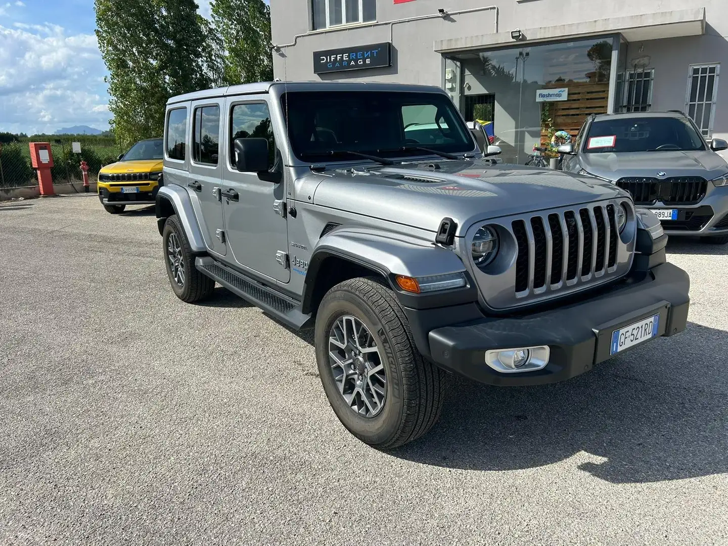 Jeep Wrangler Wrangler Unlimited 4xe Unlimited phev Sahara 4xe Argent - 1