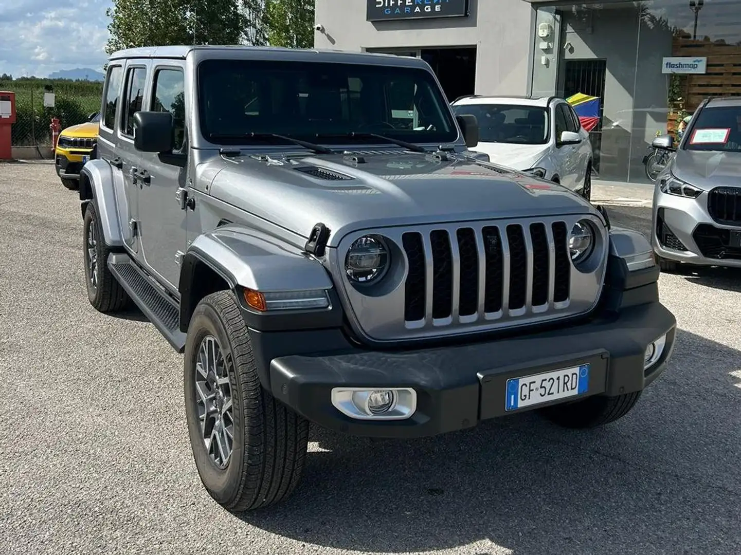 Jeep Wrangler Wrangler Unlimited 4xe Unlimited phev Sahara 4xe Zilver - 2