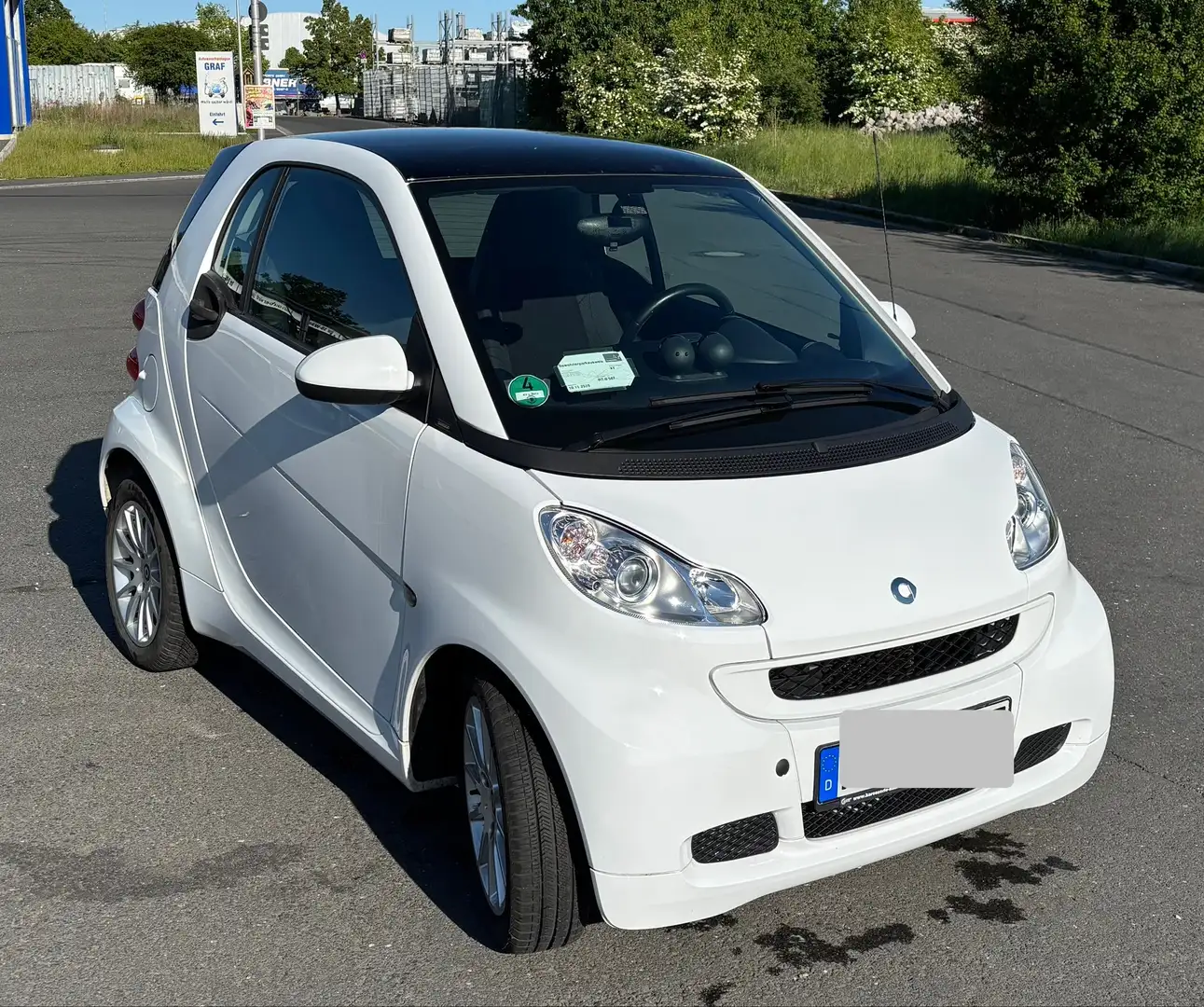 smart forTwo coupe 1.0 - Top gepflegter 2.Wagen/Garagenfzg Weiß - 1