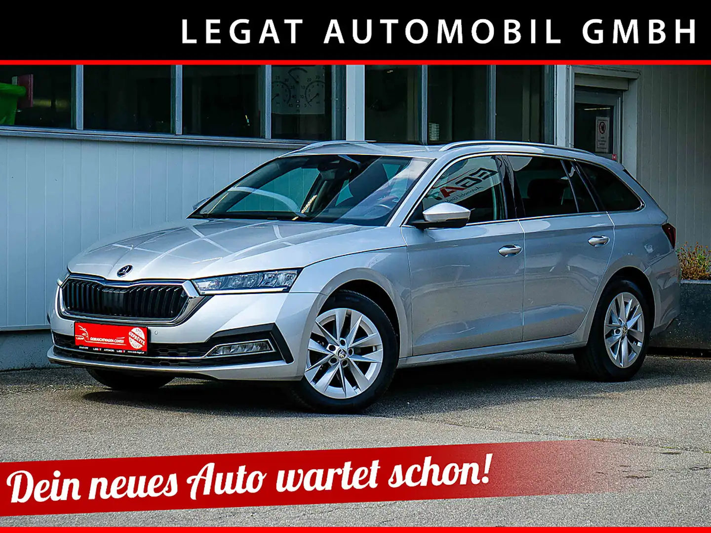 Skoda Octavia Combi 2,0 TDI Style DSG *HEAD-UP*PANORAMA*MASSAGE* Silber - 1