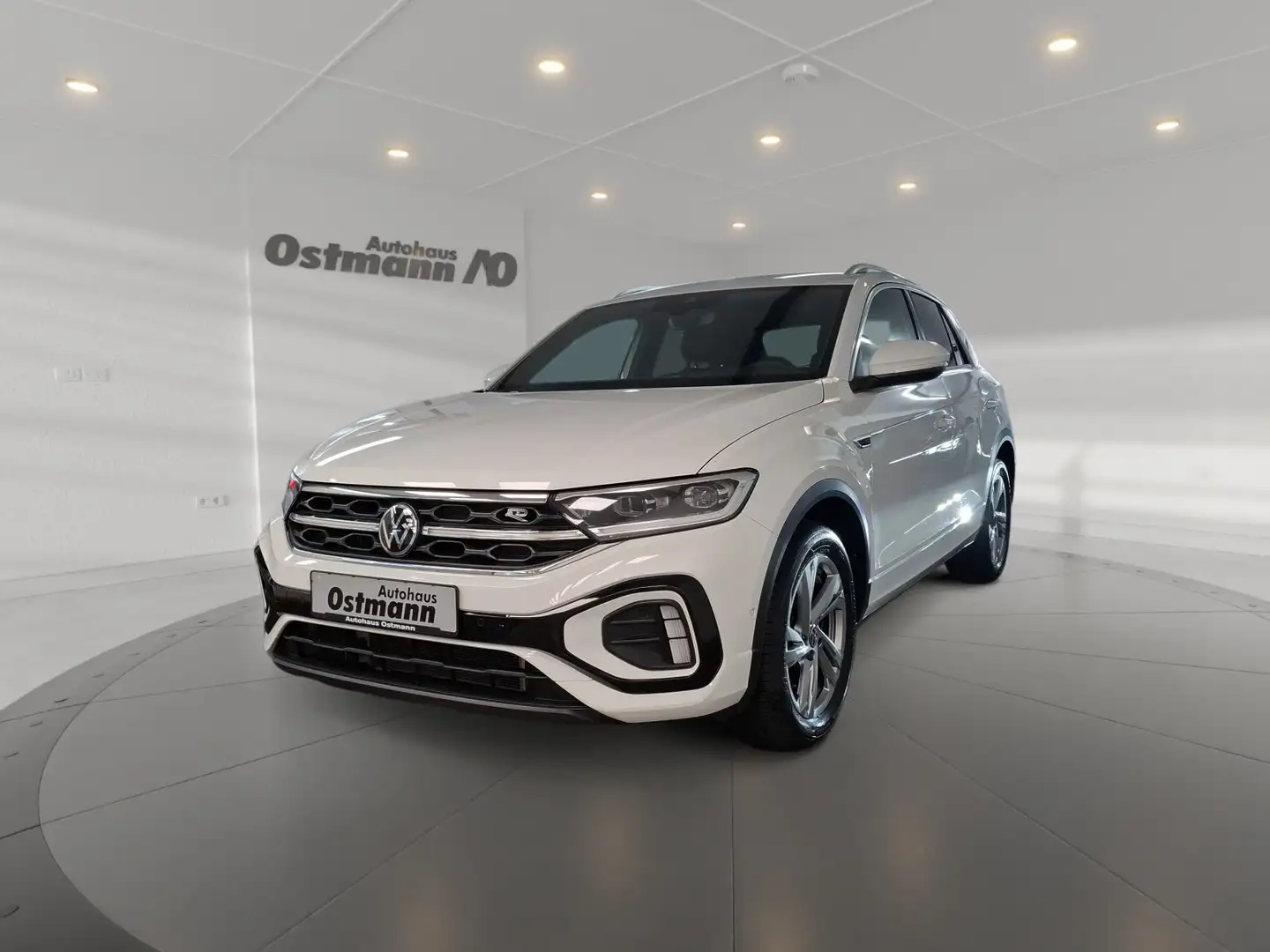 Volkswagen T-Roc 1.5 TSI R-Line AHK RFK STH Matrix el.Heck Weiß - 1