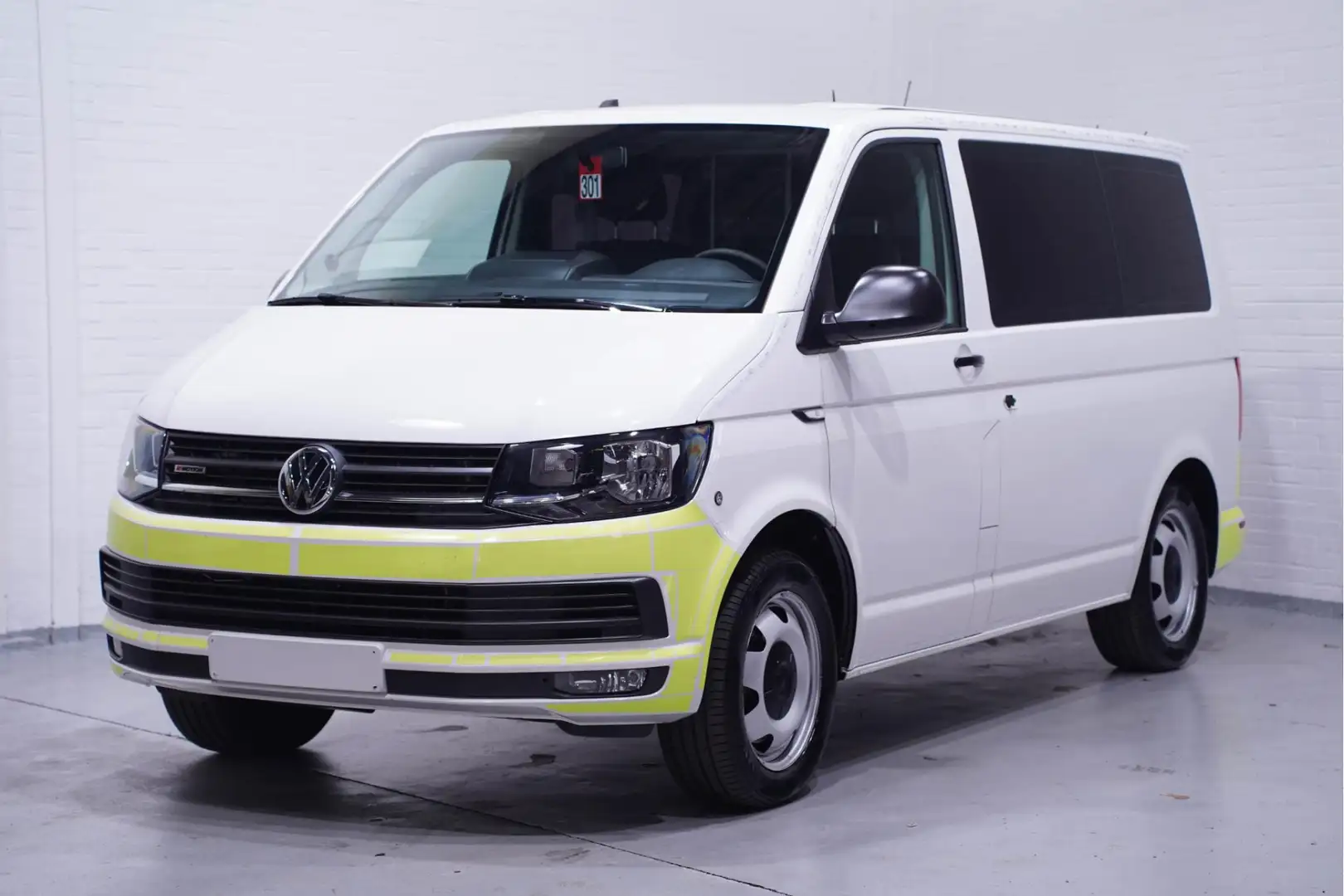 Volkswagen Transporter 2.0 TDI L1H1 4MOTION 200PK DSG AUTOMAAT DC Dubbele Wit - 1