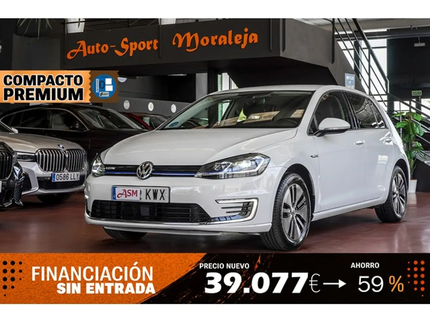 Volkswagen Golf e-Golf ePower Blanc - 1