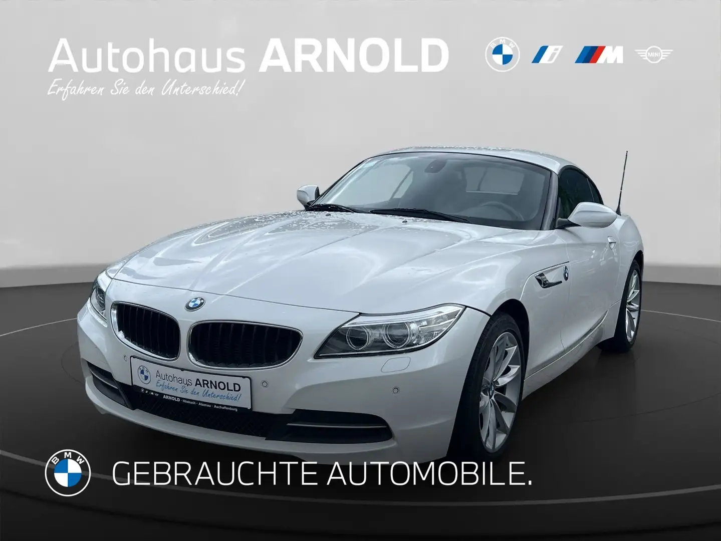 BMW Z4 sDrive18i Navi Prof. Komfortzugang Lenkradhzg. Sit Weiß - 1