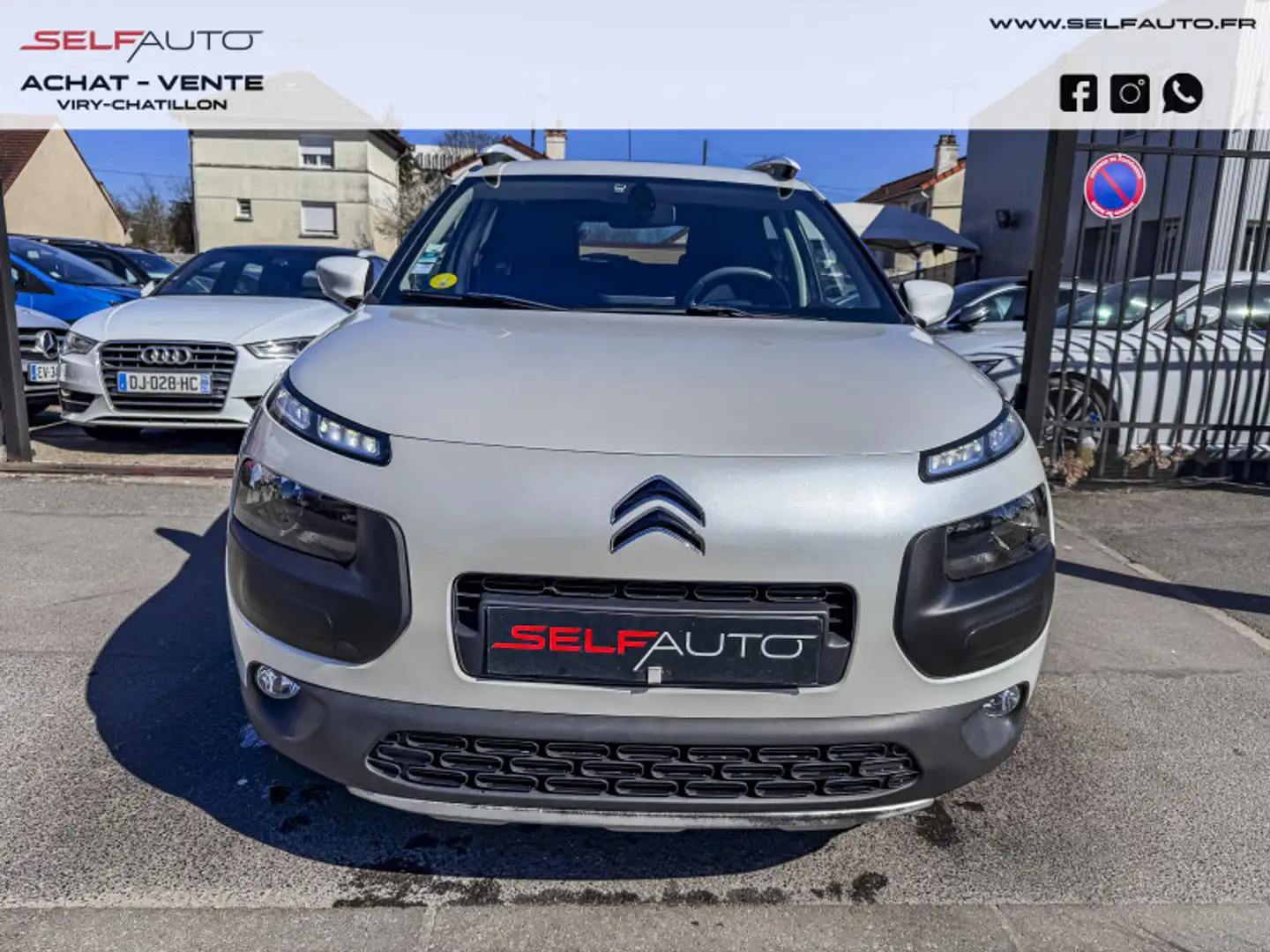 Citroen C4 Cactus BLUEHDI 100 RIP CURL Blanc - 2