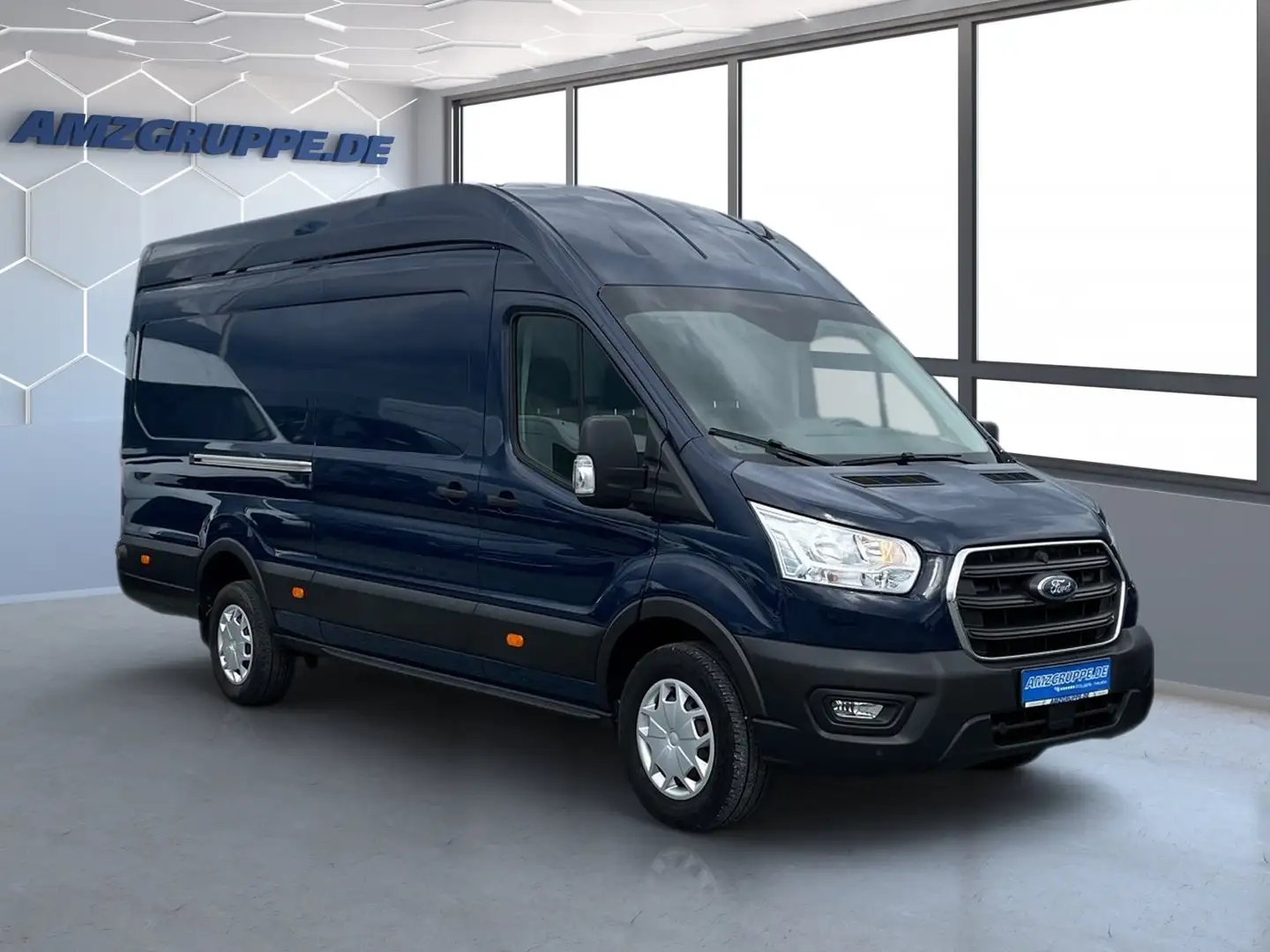 Ford Transit FT350 L4H3 HA Trend 5*J.Gar.+Sichtp1+PDC Bleu - 2