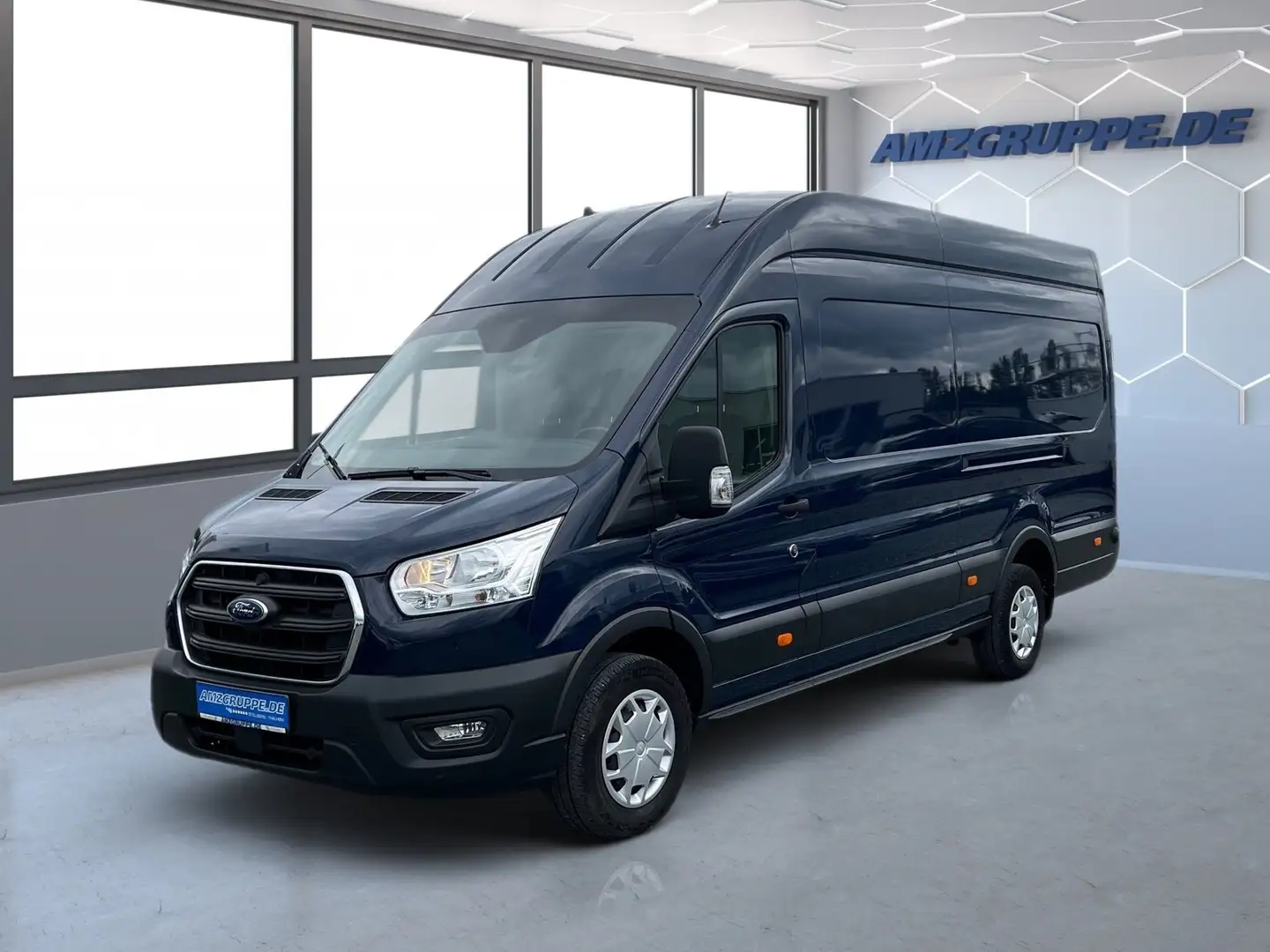 Ford Transit FT350 L4H3 HA Trend 5*J.Gar.+Sichtp1+PDC Azul - 1