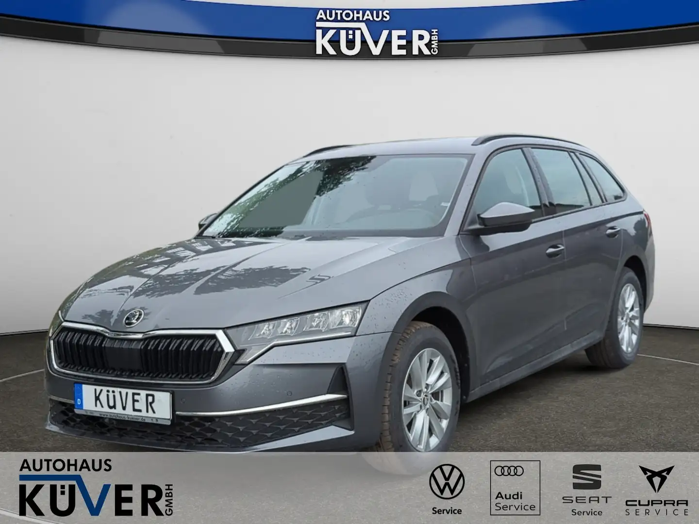 Skoda Octavia Combi Selection 1,5 TSI GRA+LED+Shzg+PDC Grau - 1