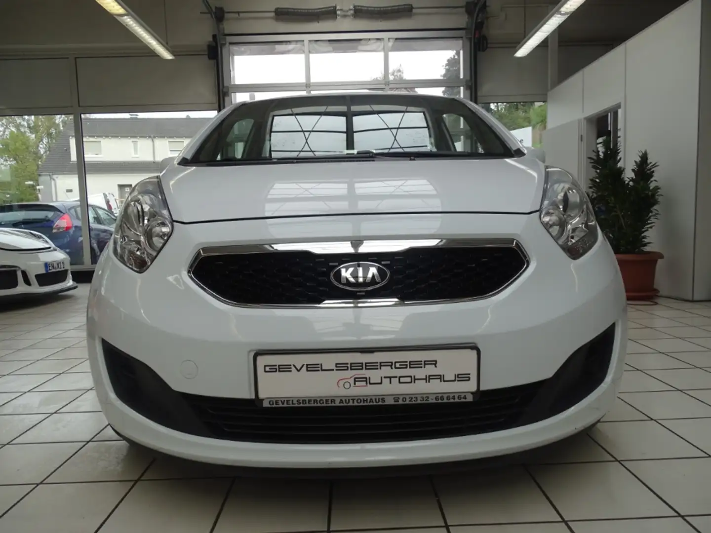 Kia Venga Business Line 1 .6 CRDi DPF*Scheckheft*Navi*RFK Weiß - 2