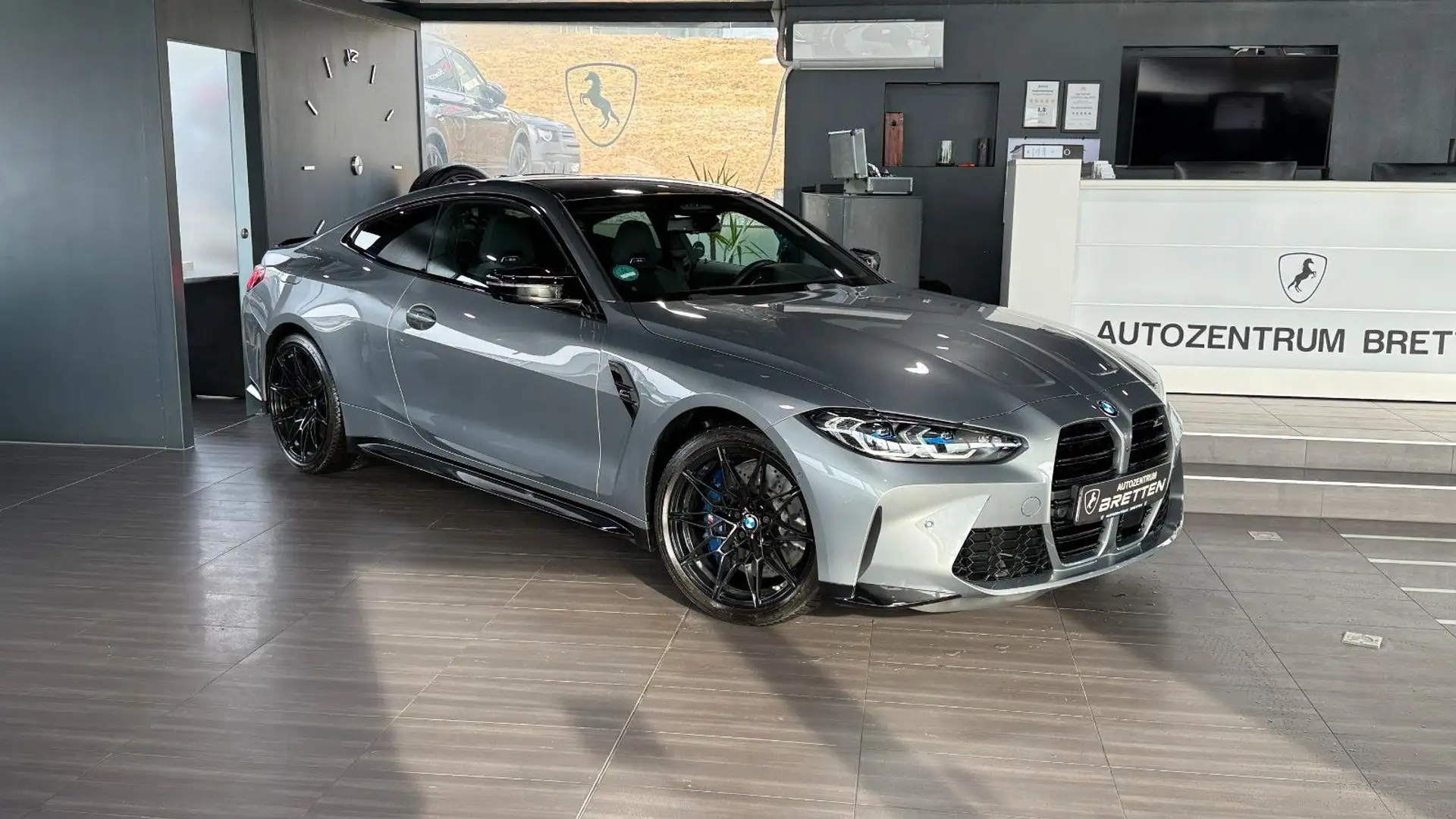 BMW M4 Coupe xDrive Competition*HuD*Carbon*Laser Gris - 1