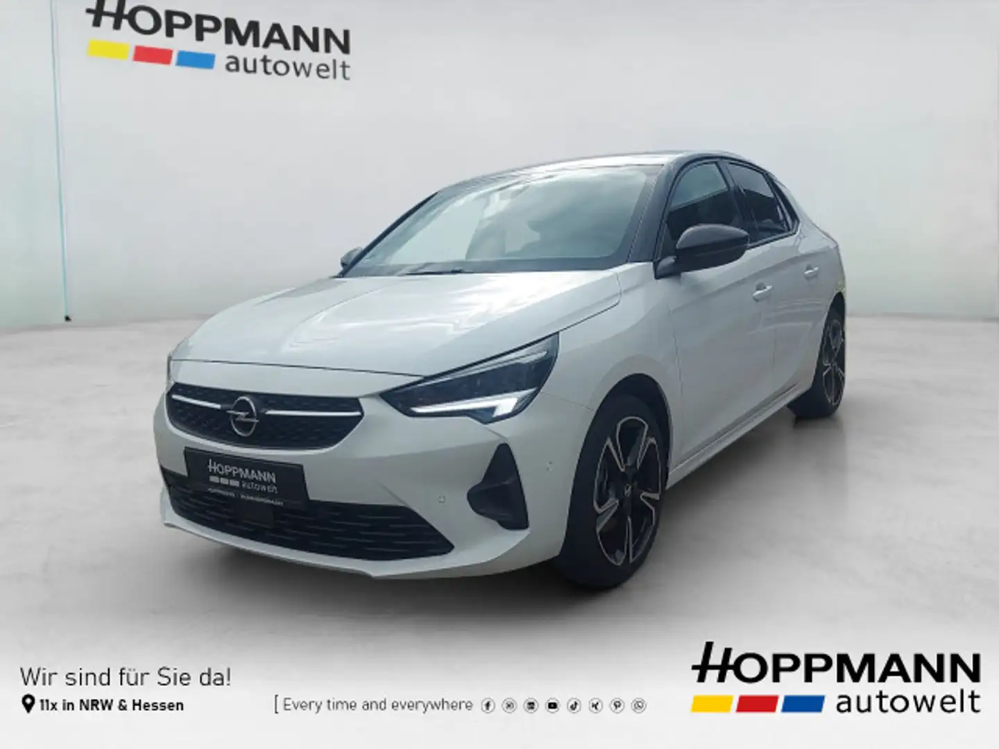 Opel Corsa GS Line 1.2 PDC SHZ Kamera CarPlay Blanc - 1