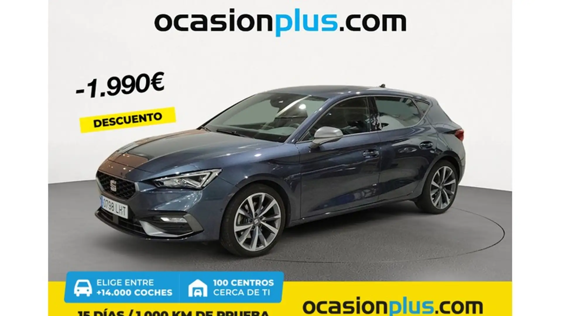 SEAT Leon 2.0TDI CR S&S FR Launch Pack L DSG-7 150 Gris - 1