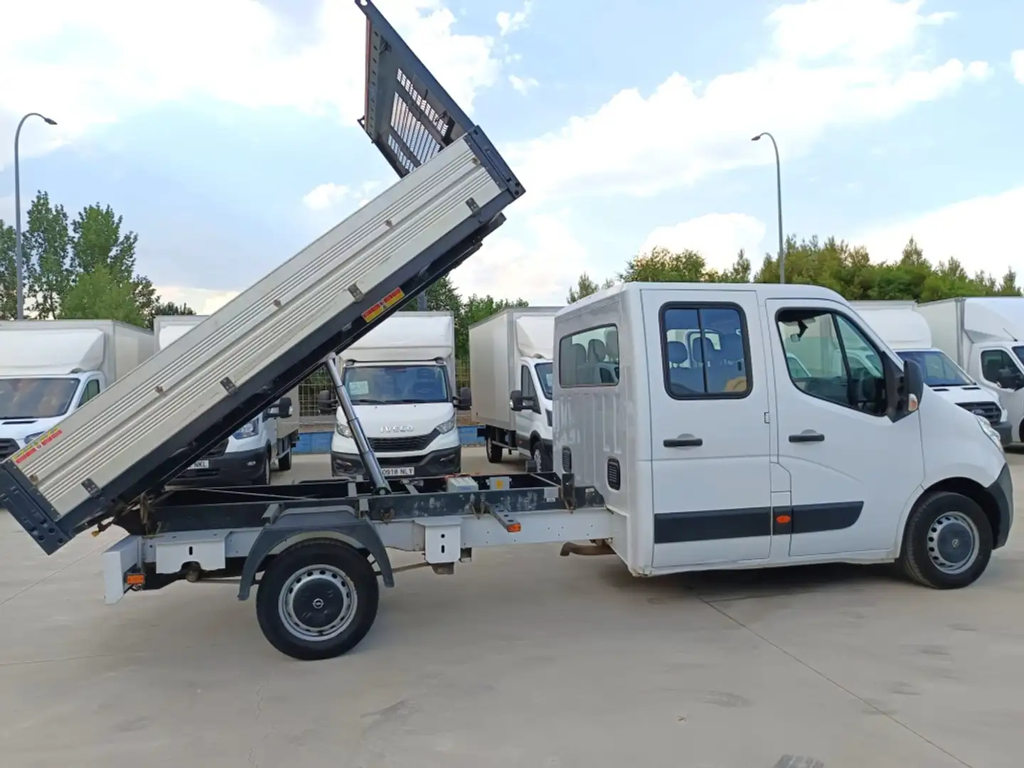 Opel Movano Volquete bas. aluminio 2.3CDTI L3H1 RD 130 Blanco - 2