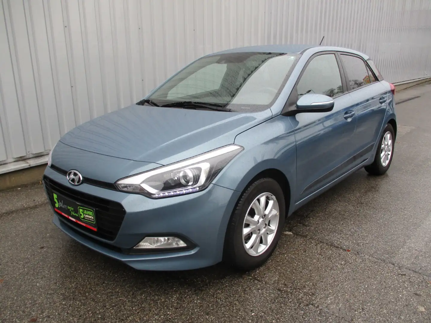 Hyundai i20 1.0 T-GDI Go Start/Stopp Licht&Regens. Tempomat Bleu - 2