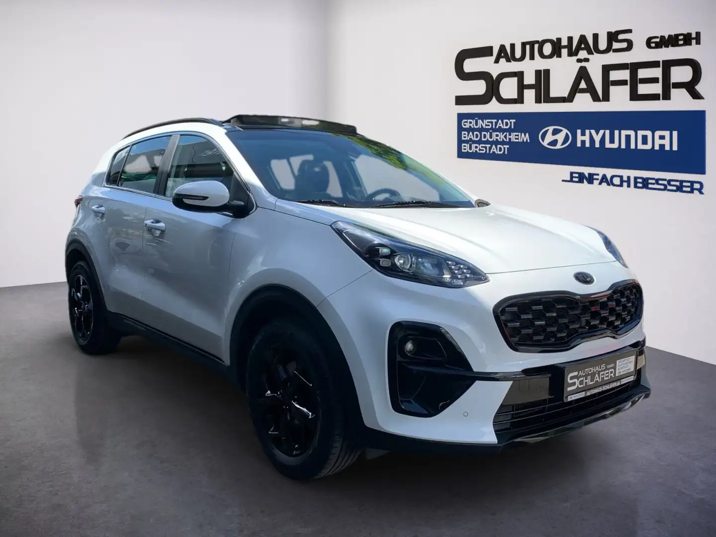 Kia Sportage 1.6 T-GDI 7-DCT Black Edition Pan.Dach Weiß - 2