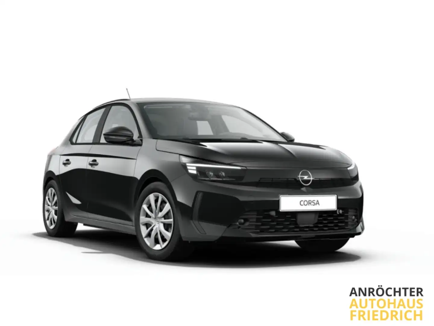 Opel Corsa F Edition 1.2 Turbo Komfort-Paket Schwarz - 1