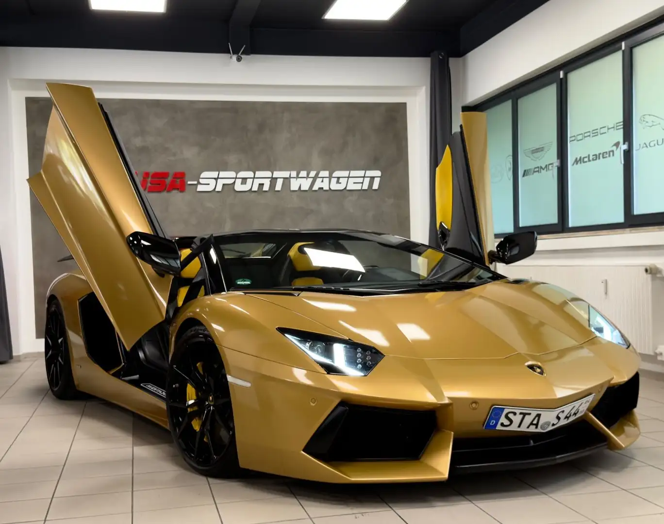 Lamborghini Aventador AVENTADOR LP 700-4 ROADSTER NOVITEC EINZELSTÜCK! Schwarz - 1