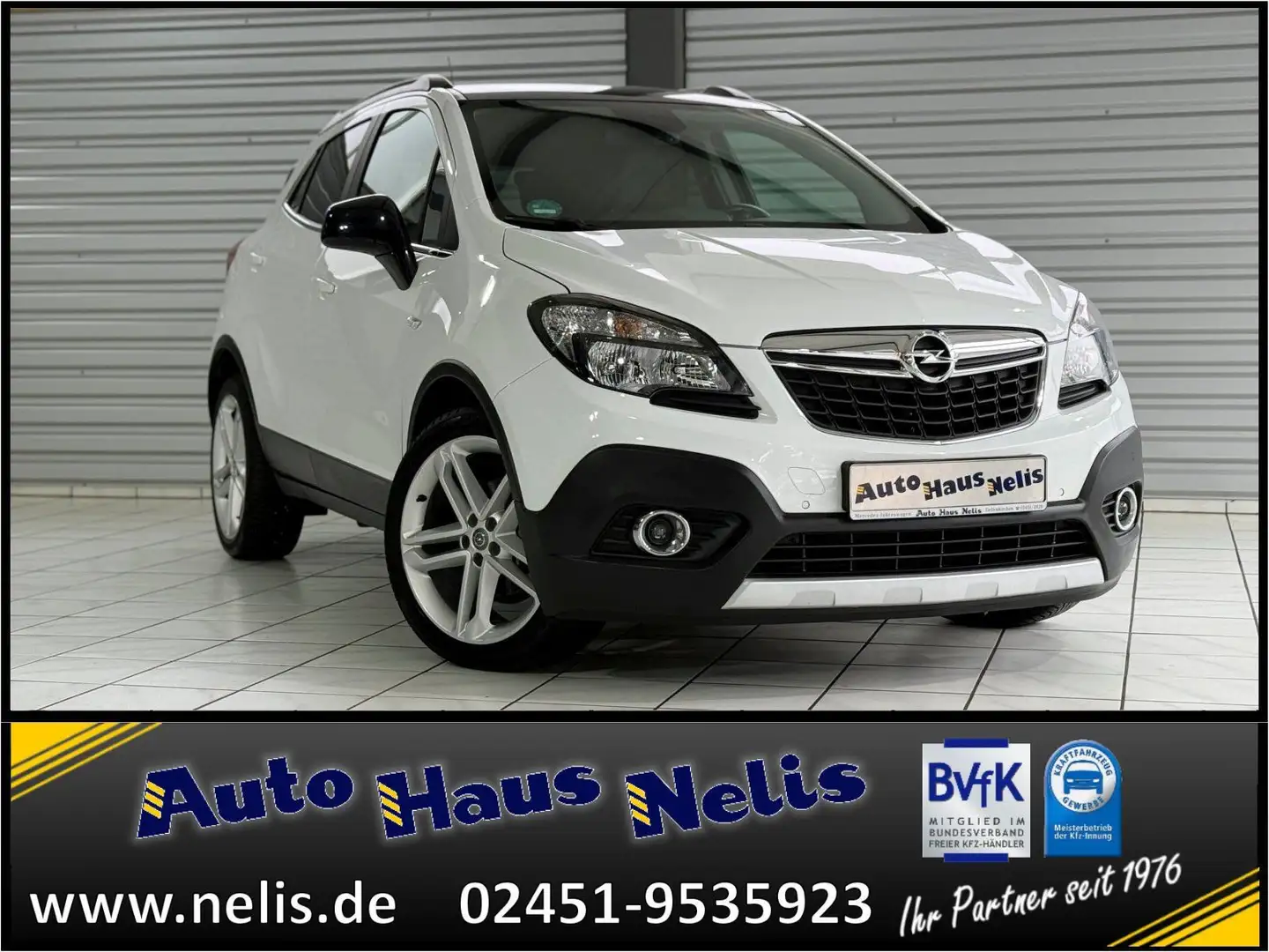 Opel Mokka 1.4 Turbo Color Edition Autom. Sprachbed. Weiß - 1