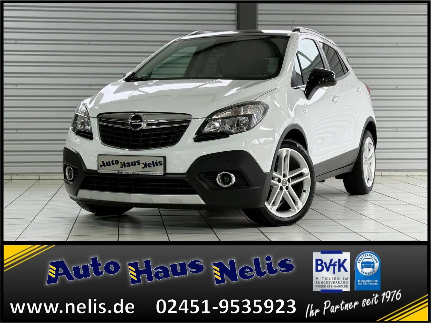 Opel Mokka 1.4 Turbo Color Edition Autom. Sprachbed. Blanco - 1