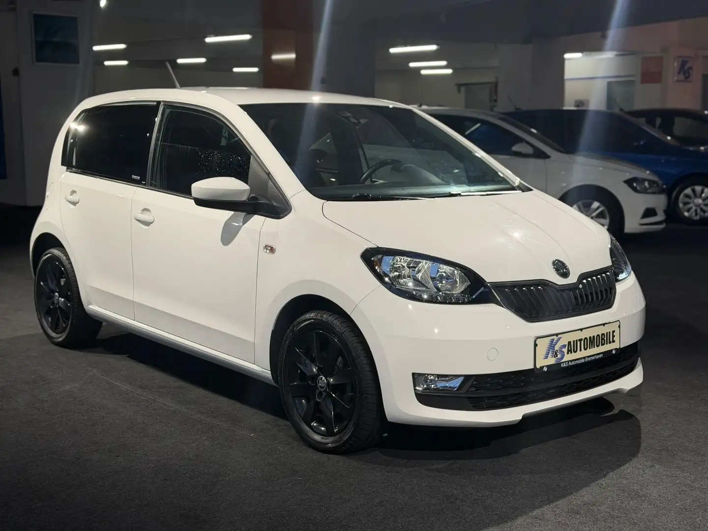 Skoda Citigo Clever*75PS*SITZH.*PDC*ALU*BLUETOOTH* Weiß - 1