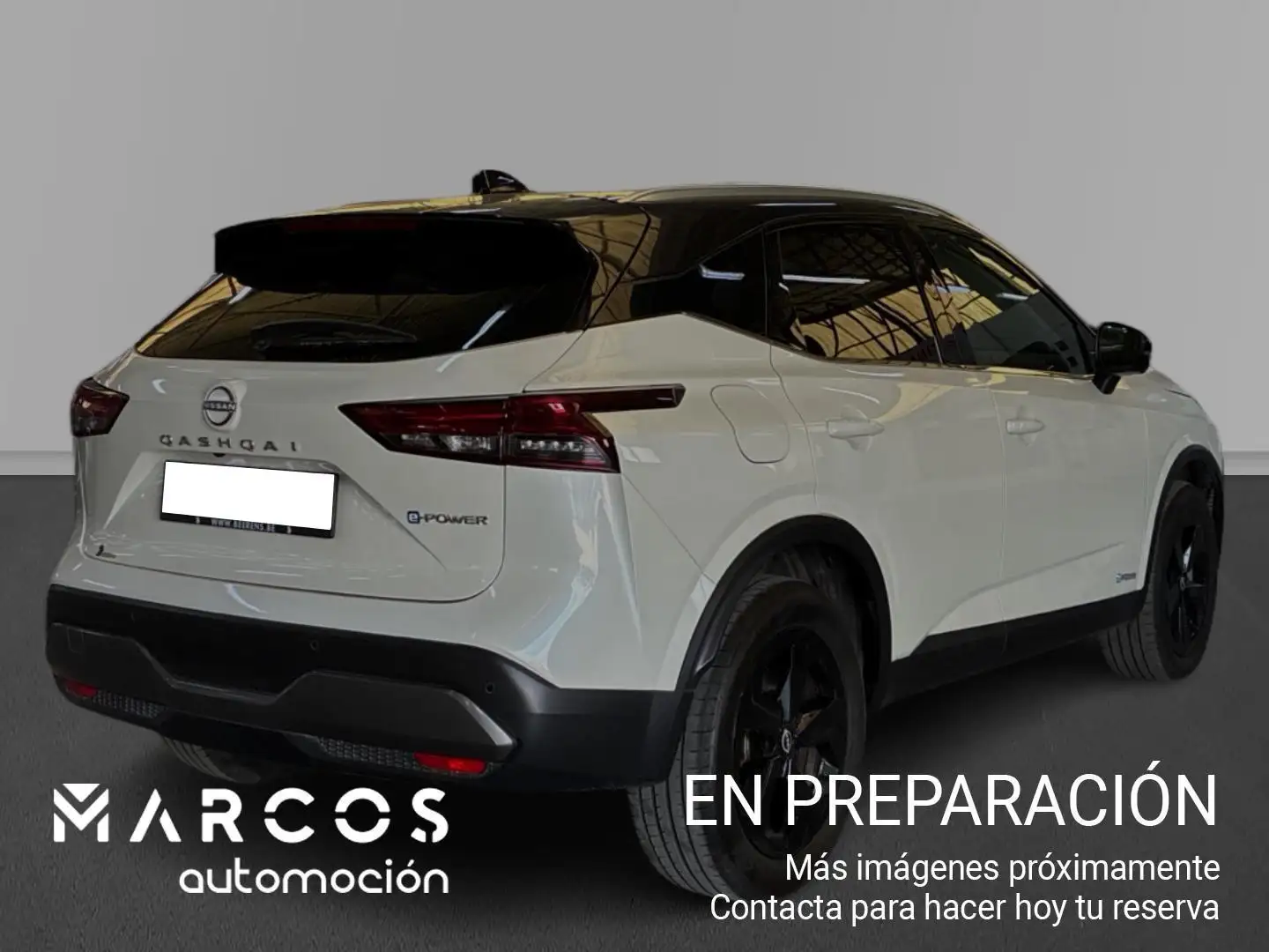 Nissan Qashqai E-POWER Black Edition 4x2 140kW Blanco - 2