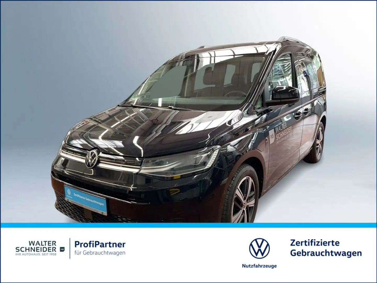Volkswagen Caddy Life "GOAL" KR 1.5 TSI 85 kW eHybrid 6-DSG Schwarz - 1