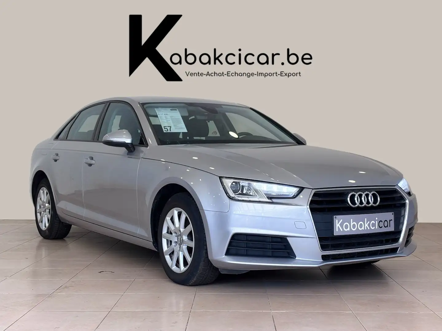 Audi A4 2.0 TDi ultra Design S tronic//GPS/GARANTIE 12 M Zilver - 1