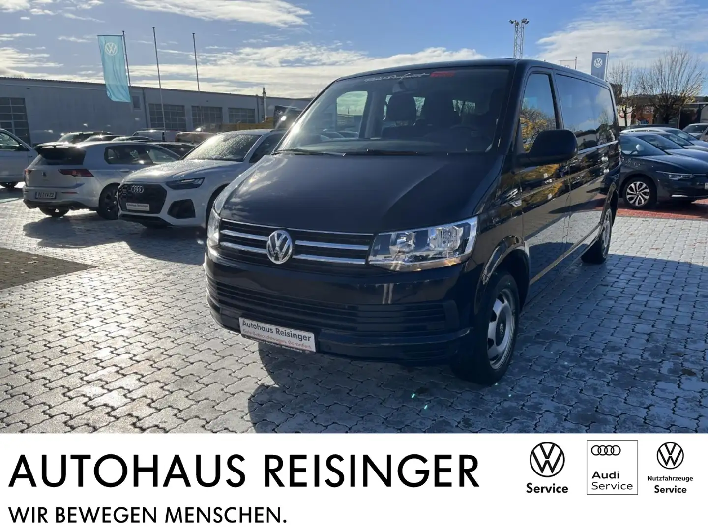 Volkswagen T6 Caravelle 2.0 TDI DSG Comfortline lang (AHK,Navi,Handy) Schwarz - 1