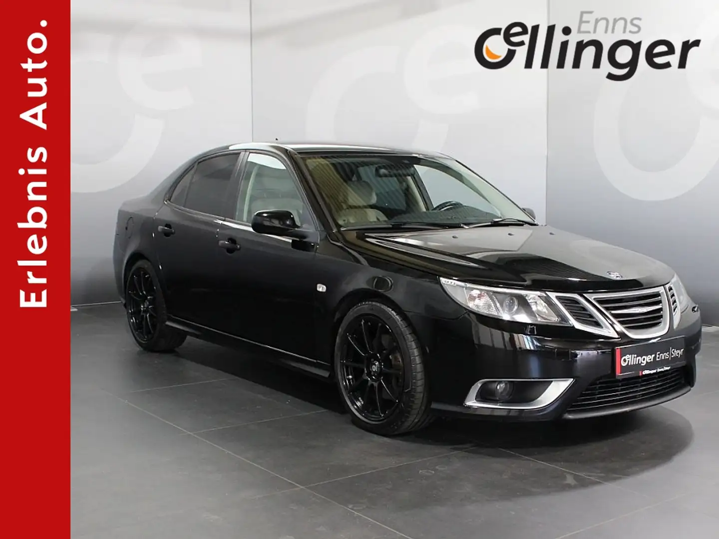 Saab 9-3 Aero Zwart - 1